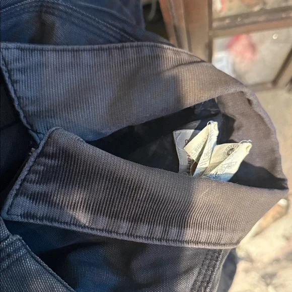 Carhartt Kids Black Jean Jacket with Yellow Logo - Picture 10 of 10